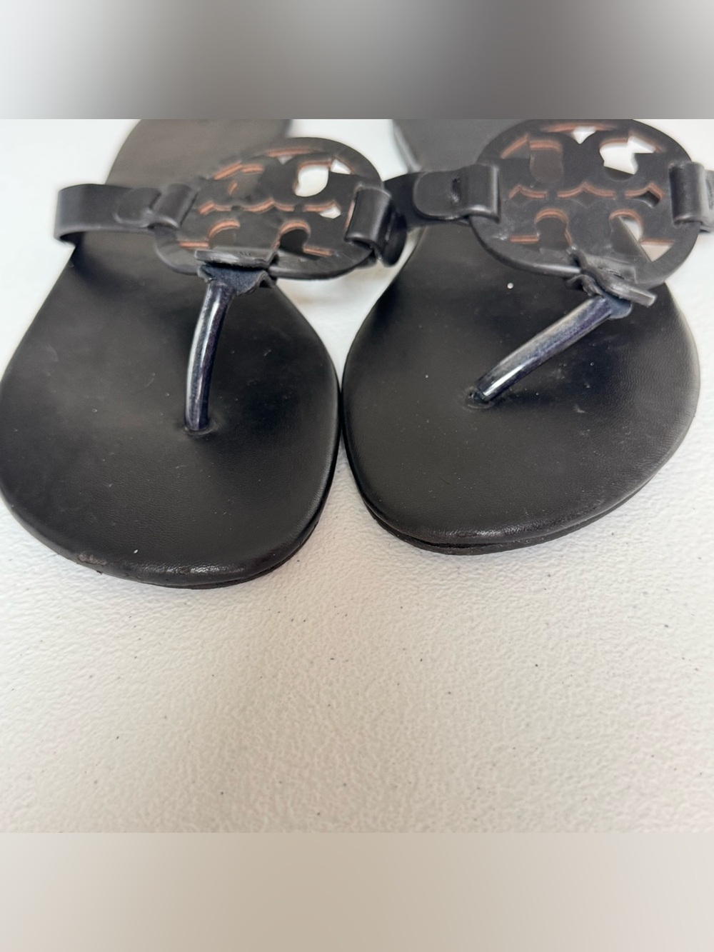 Tory Burch Miller Soft Sandals Size 8 ½ - Picture 2 of 6